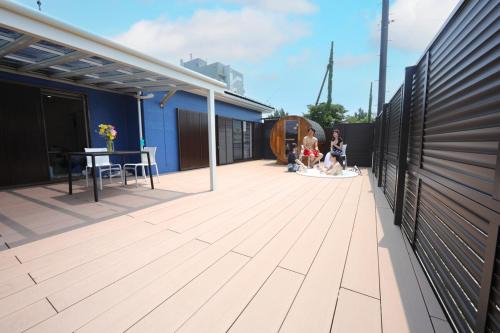 Shirako Casa | サウナとホットジャグジー 屋根付きBBQテラス 最大8名 駐車場2台 HOTEL DREAM MUSIC Minami-Kujūkuri