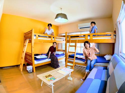 Kochi Apartamento | ルルルあたご 3〜6名に最適 家族＆グループ向き ゆったり1Rアパートタイプ