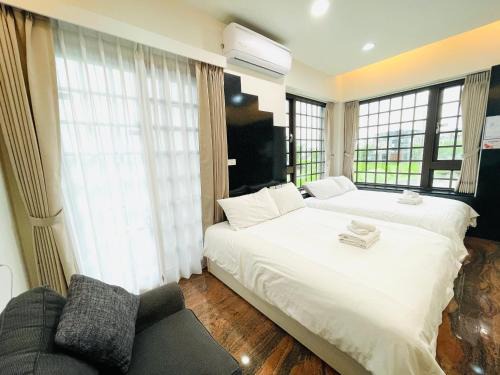 Wujie Casa | 宜蘭包棟民宿 安娜貝絲 獨棟l KTV唱到飽l電動麻將l全套廚房l看電影l遊戲機l 烤肉BBQ l國旅卡特約
