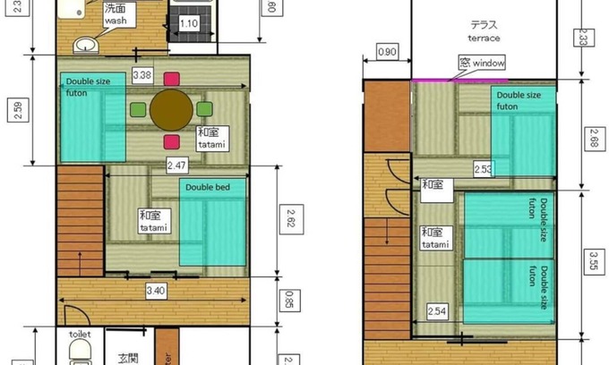 Higashiyama Chalet De Esquí | Hotel legal con desayuno y cena a 2 minutos a pie de la estación Tofukuji.