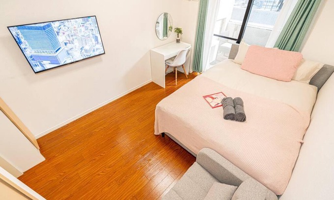 Kabukicho Apartamento | 新宿区歌舞伎町舒适露台房源徒步3分钟地铁站