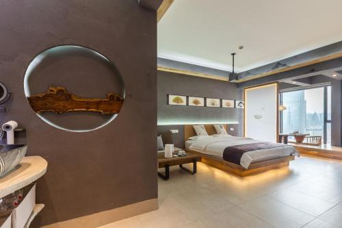 Yuzhong Apartamento | 重庆解放碑阳崽民宿高层新中式景观Youngzai Apt in Jiefangbei 5