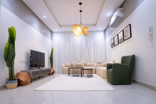 Al Hofuf Apartamento | 005 - Saudi - Elegant apartment in Riyadh (Noor)