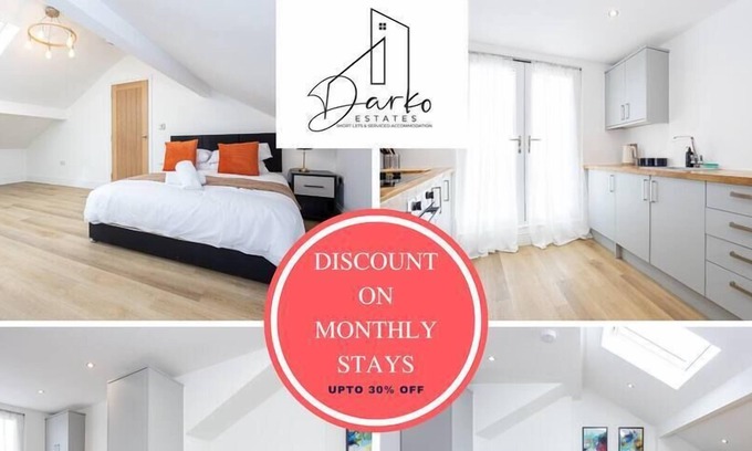 Walkden Apartamento | 1 Bed Apt | 1mth to 6mth Stay - Darko Estates