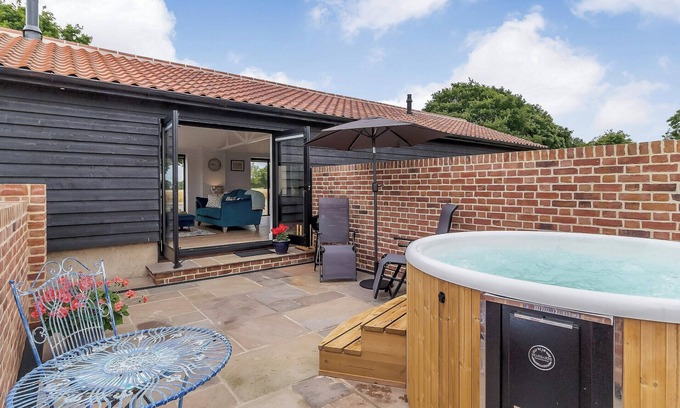 Stowmarket Cabaña | Alojamiento de 1 habitaciones en Stowupland, near Stowmarket