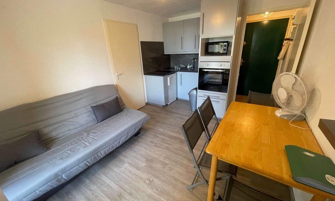 Les Sablettes Apartamento | Apartamento de 1 dormitorio cerca de la playa de Les Sablettes