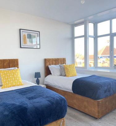 Flitwick Apartamento | 1 Bedroom Apartment - Flitwick - Contractor Friendly - Tourist Ready - Full Kitchen - WiFi - Smart TV - Sofa Bed - FREE Parking - Ideal for Short or Long Stays