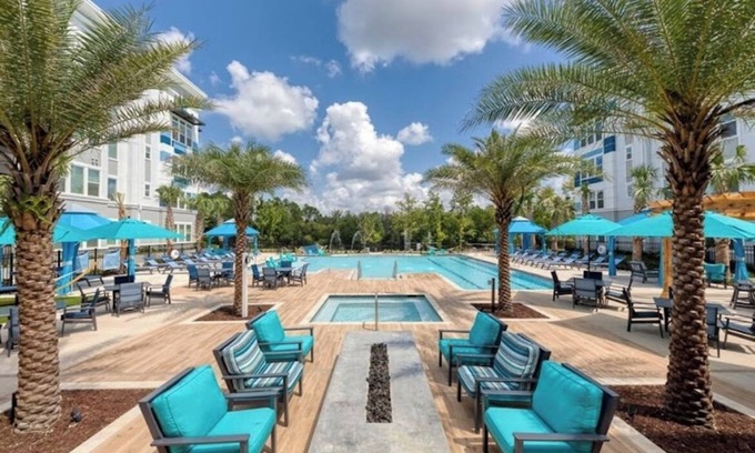 Secret Cove Apartamento | 1-bedroom with AC, WiFi, fitness room in superb Jacksonville, stjohn town center