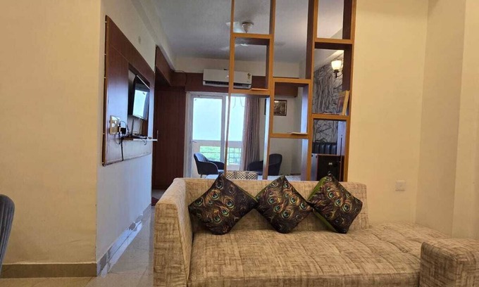 Vrindavan Casa | 1 bhk room in Hare Krishna Orchid , Vrindavan India ; Centrally located