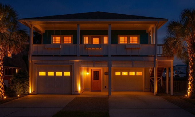 Carolina Beach Cabaña | 1 Block to Beach, Luxe Standalone Cottage, Wave Room!