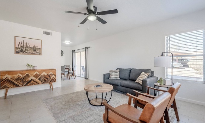 Pueblo Estates Casa | 1 BR Townhome + pool access