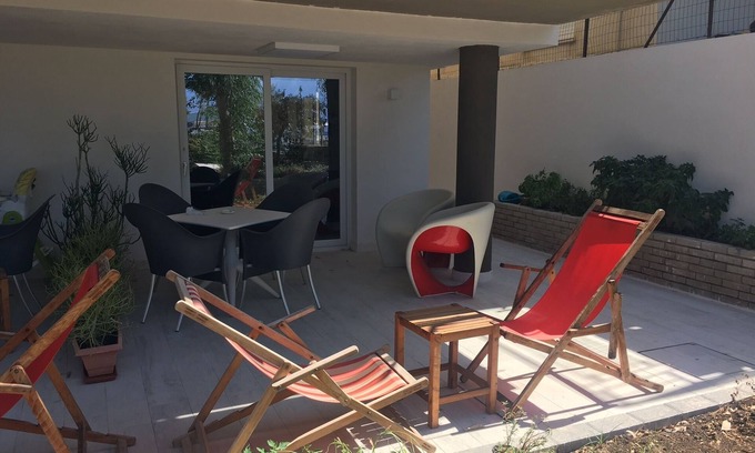 Alcamo Marina Apartamento | 1) CASA DE VACACIONES EN LA PLAYA, ÁREA CENTRAL, WI-FI, AIRE ACONDICIONADO, ESTACIONAMIENTO