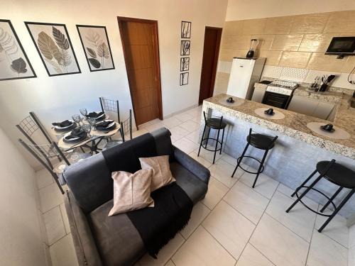 Porto Seguro Apartamento | 1 KM da praia Apê Refúgio 29 completo em Porto, próximo as melhores Cabanas de Diversão - 2 Andar