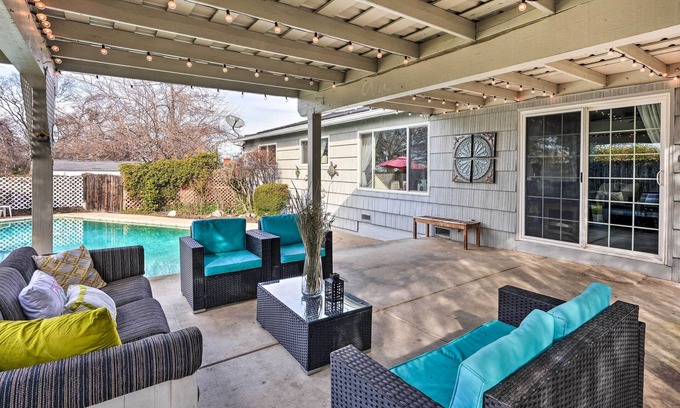 Sutter Creek Casa | 1 Mi to Main Street Sutter Creek: Poolside Oasis!