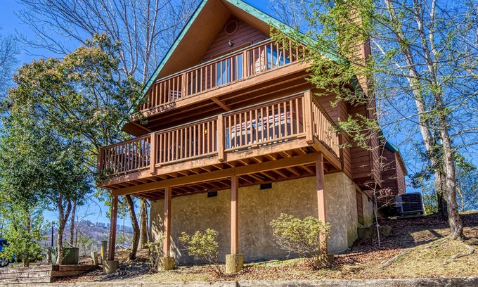 Gatlinburg - Pigeon Forge Chalet De Esquí | A 1 milla de The Main Parkway en Pigeon Forge en Wears Valley Road-Free Internet