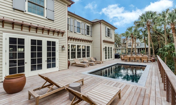Vanderhorst Plantation Casa | ¡NUEVO LISTADO! 1 Nicklaus: $ 400 Beach Gear / Bike Credit, piscina privada