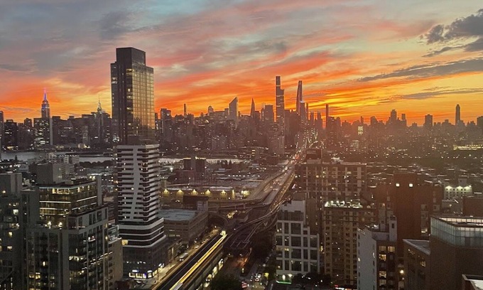 Queens Apartamento | 1 Stop to Midtown Amazing View Luxury High Rise Corner 1 Bedroom Apartment