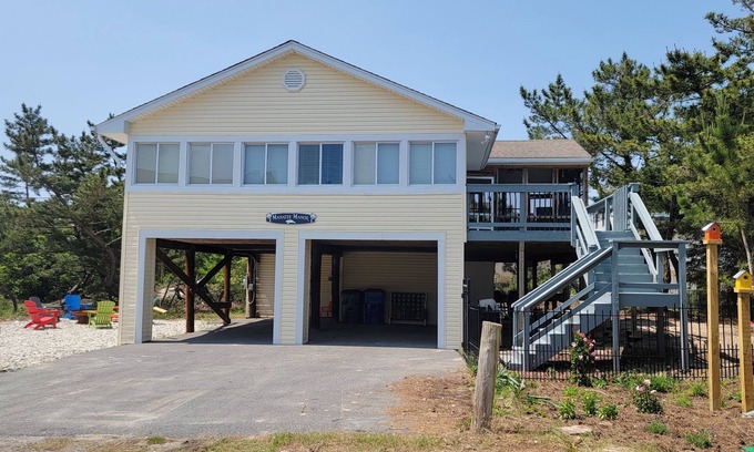 Broadkill Beach Casa | 10 Florida Ave 200Ft to Water Pet Friendly Broadkill Beach Home Bay Block
