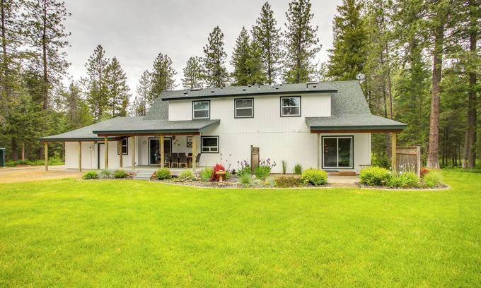 Kootenai County Casa | 10 Mi to Silverwood: Secluded Getaway!