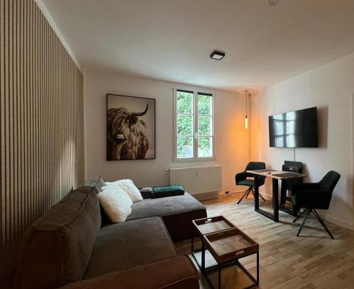 Velbert Apartamento | 100m E-Ladestation - max 4 pers - Düsseldorf - Ruhrgebiet - Pilgerstätte