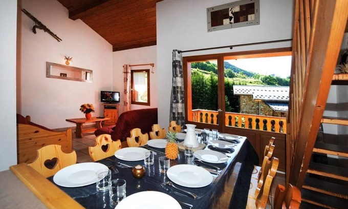 Le Bettaix Apartamento | Fitness, sauna, terraza, balcón, parking, tv, 72m², Les Menuires