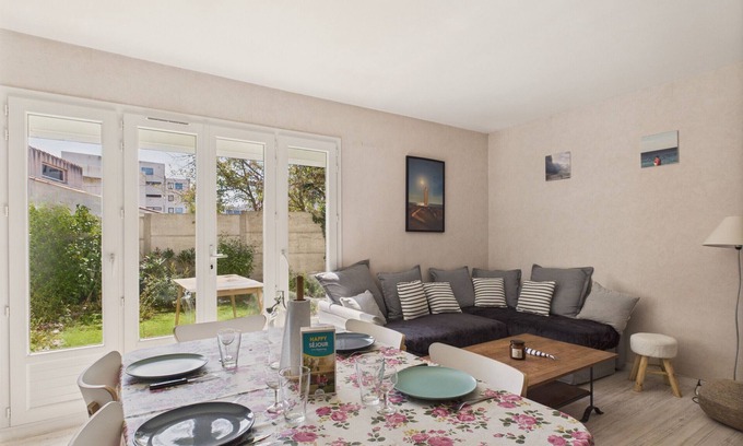 Saint-Hilaire-de-Riez Chalet De Esquí | A 100 m de la playa - Casa para 4 en St Hilaire