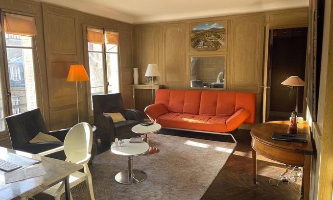 Madeleine Apartamento | Apartamento de diseño de 100m2, soleado y tranquilo en el corazón de París.