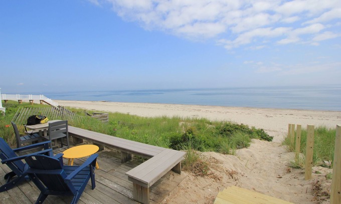 East Sandwich Cabaña | 101 North Shore Blvd- 2 Cottages! Beachfront, stunning views, great for families