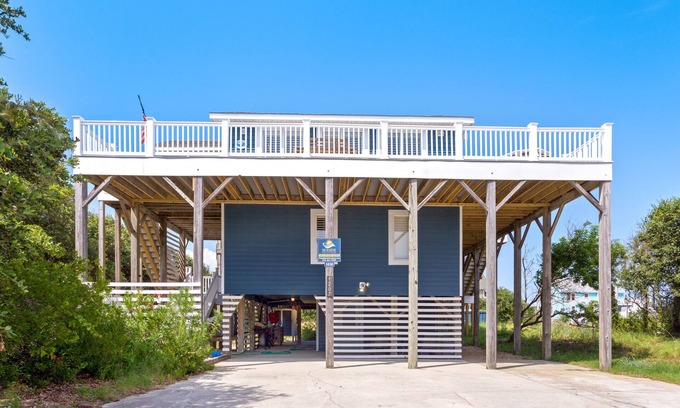Corolla Village Casa | 1030 La Ballena Cottage *3 Min Walk to Beach