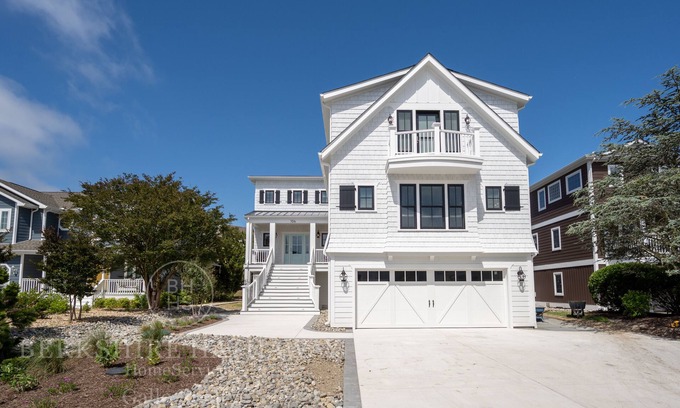 Lewes Casa | 106 W Cape Shores Drive - Spacious, luxury home with water views/elevator