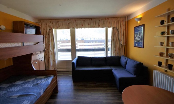 Tignes le Lac Apartamento | 20m del centro estación, 2.o piso, balcón, tv, local para esquís, 28m², Tignes