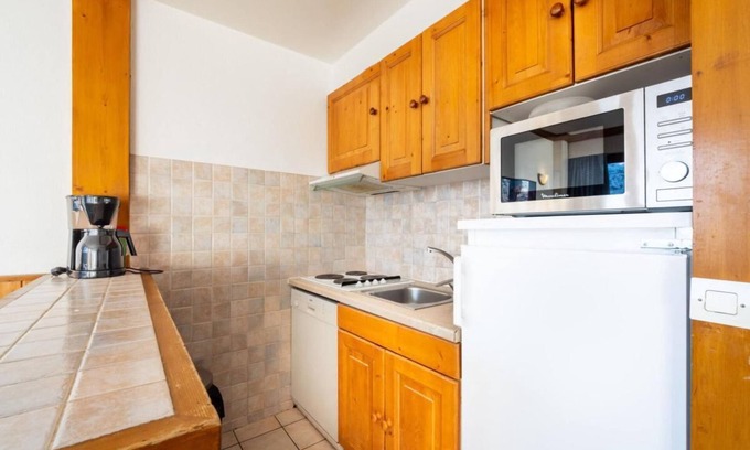 Tignes le Lac Apartamento | 100m del centro estación, 5.o piso, balcón, tv, local para esquís, 52m², Tignes