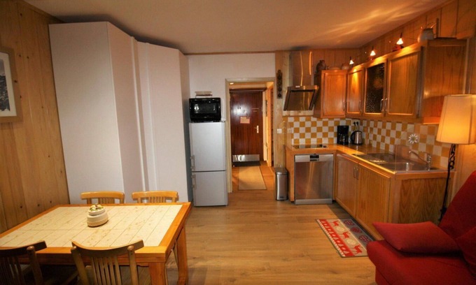 Tignes le Lac Apartamento | 20m del centro estación, Planta baja, balcón, tv, local para esquís, 28m², Tignes