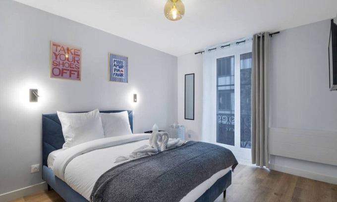 Quartier Saint-Georges Apartamento | 11.Appart 4pers #1 Bedroom # Pigalle # Paris 9