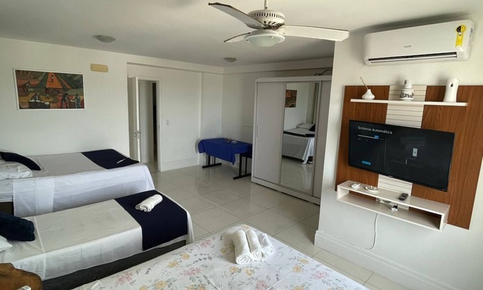 Atalaia Apartamento | 1101 Ap Vista mar atrás da passarela