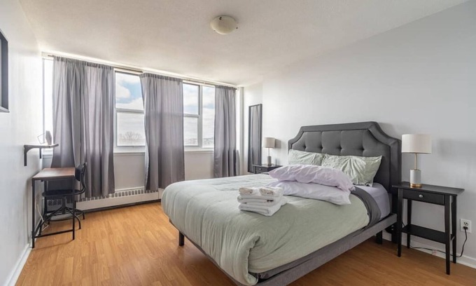 South End Apartamento | 112 Bright DT Apt w Amazing View