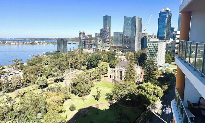 Perth Central Business District Apartamento | 114 Incredible CBD SwanRiver Suite +PRKG