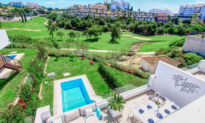 Mijas Villa | 1166 Moderna Villa de Lujo con Vistas Panorámicas al Golf
