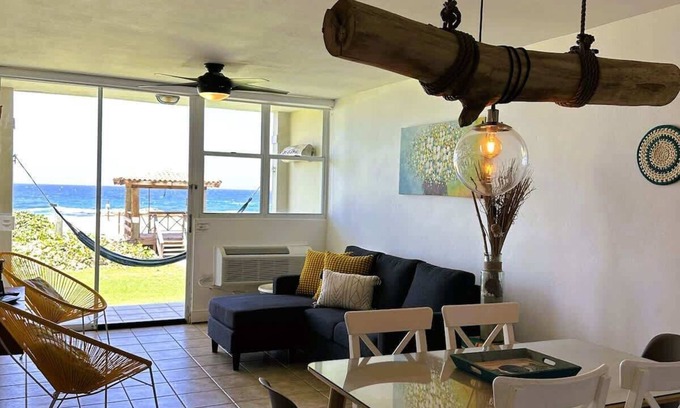 Bajura Condominio | #12 First floor 2br, 2ba Beachfront Apt @ Jobos