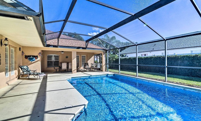 Orange Tree Villa | 12 Miles to Disney: Clermont Villa w/ Heated Pool