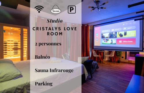 Croix-d'Argent Apartamento | 120 - Cristalys Love Room- Balnéo-Sauna infrarouge