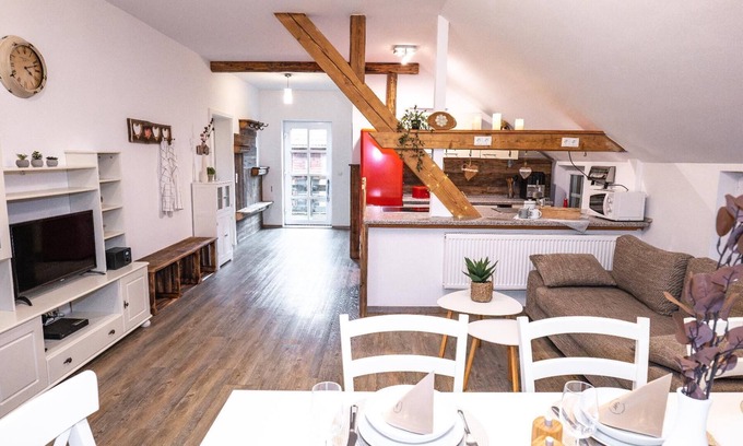 Waldmuenchen Apartamento | 120 square meter vacation apartment on the pony farm