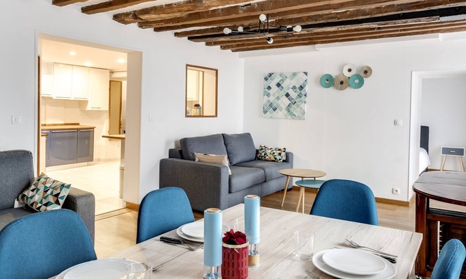 3rd Arrondissement Apartamento | 130 Suite Olivia - Superb apartment in Paris.