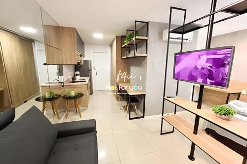 Goiania Apartamento | #1302T# Lindo Studio Jd. Goiás