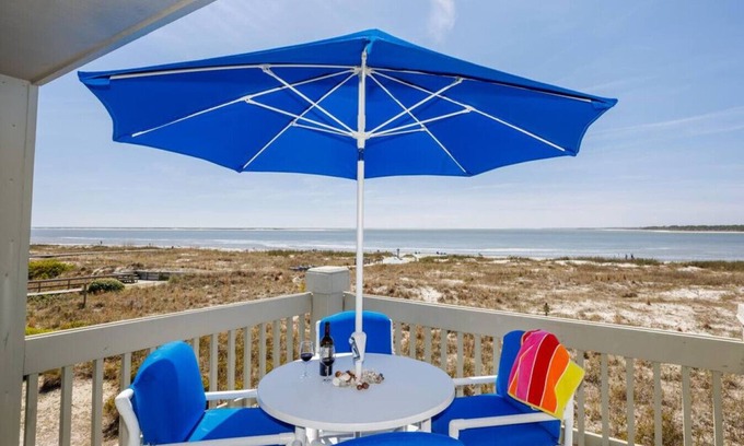 Seabrook Island Villa | Premier-Vista al Mar-Beach Front-Villa-Baño Privado