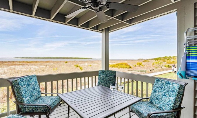 Seabrook Island Villa | Premier-Vista al mar-Beach Front-Villa-Baño Privado