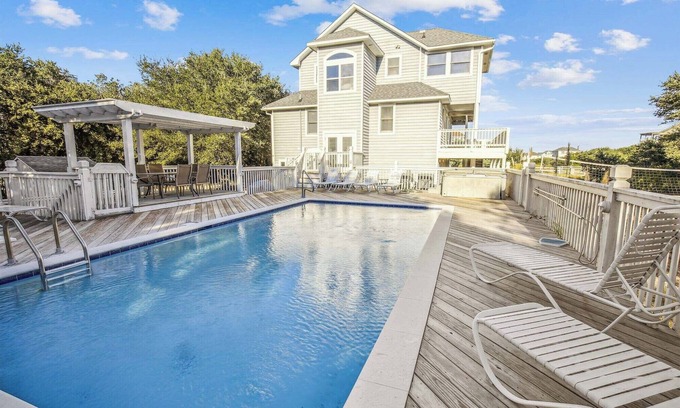 Whalehead Beach Casa | Pausa de arena | Oceanside | Cabeza de ballena Corola | Duerme 16