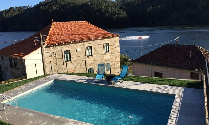 Gondomar Casa | 15 minutos de la villa de Porto con piscina con vistas a las playas del río Duero