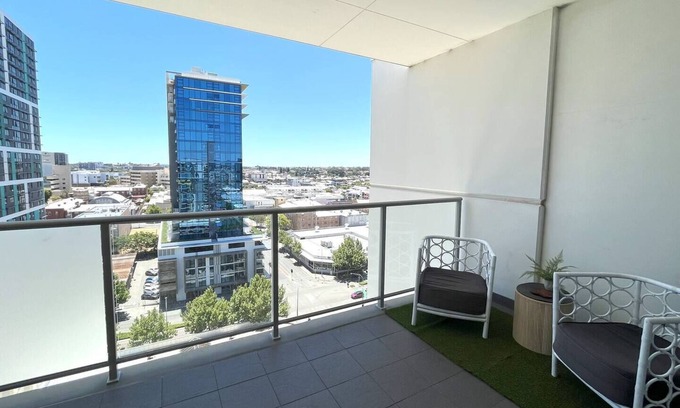 Perth Apartamento | City Rest One Bedroom up high with views and parking gratis