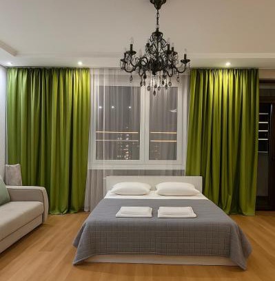 Nur-Sultan Apartamento | 153 С прекрасным видом на Байтерек и 2 большими кроватями